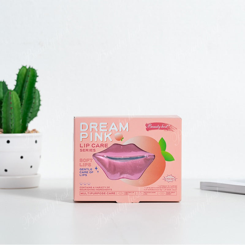 4-in-1 Lip Care Gift Set – Hydrate, Exfoliate & Plump