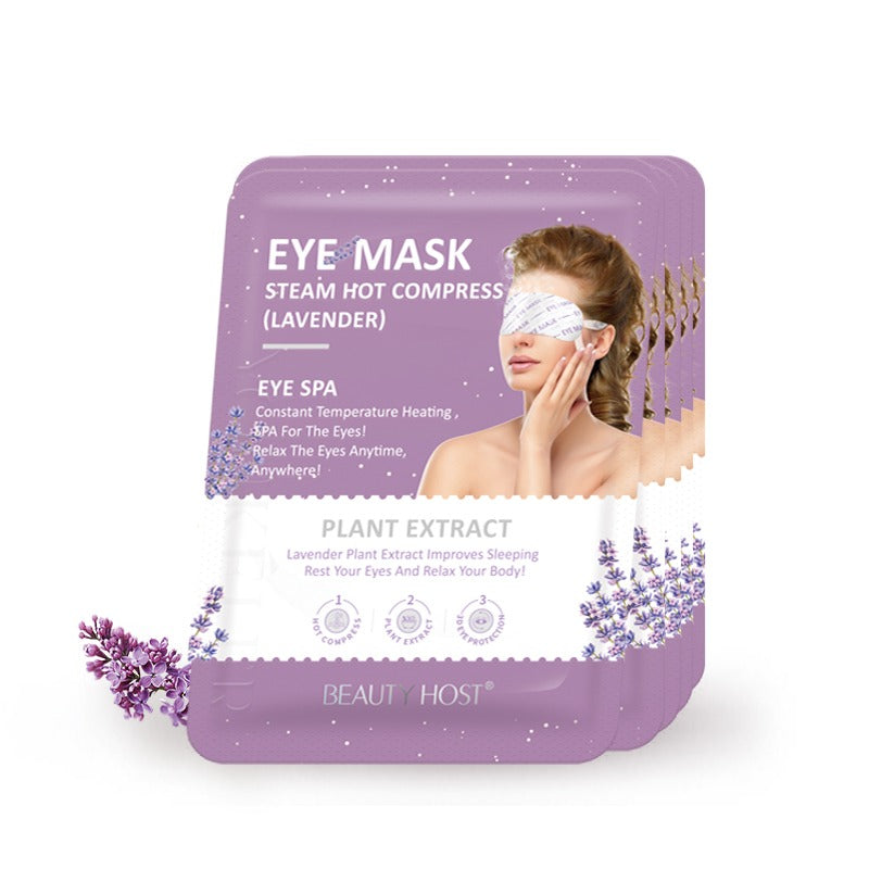 Lavender Steam Eye Mask – Self-Heating Spa for Tired Eyes