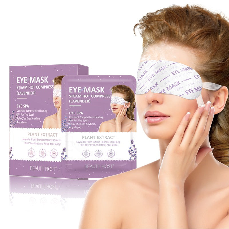 Lavender Steam Eye Mask – Self-Heating Spa for Tired Eyes