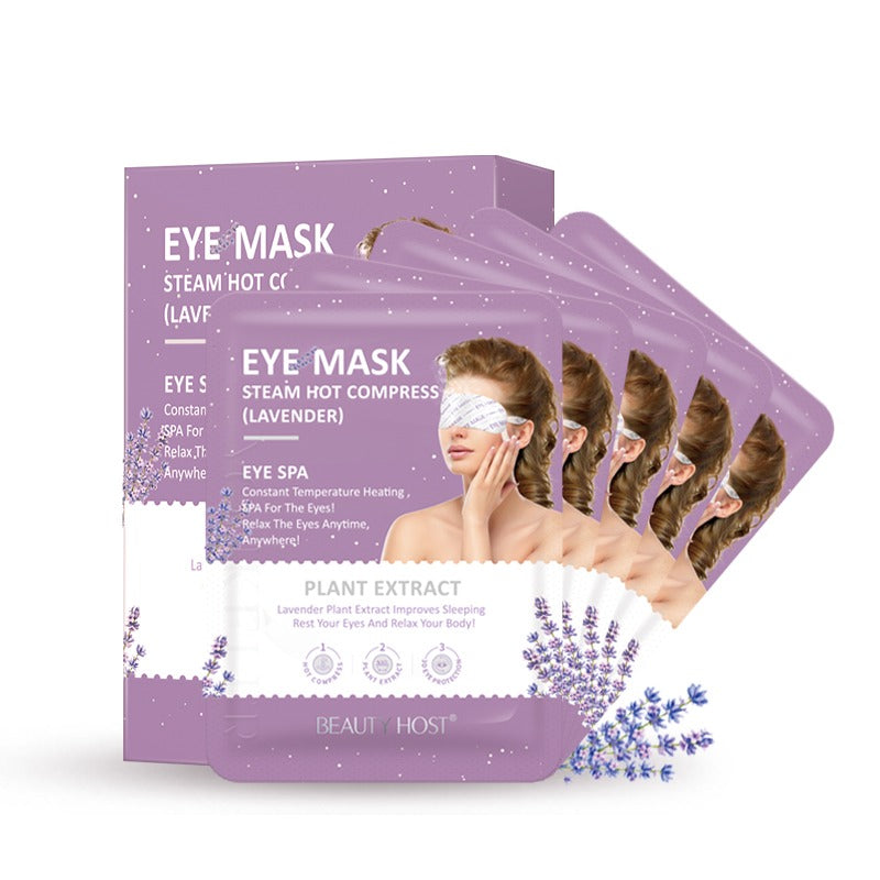Lavender Steam Eye Mask – Self-Heating Spa for Tired Eyes