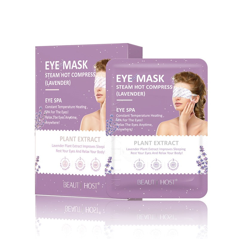 Lavender Steam Eye Mask – Self-Heating Spa for Tired Eyes